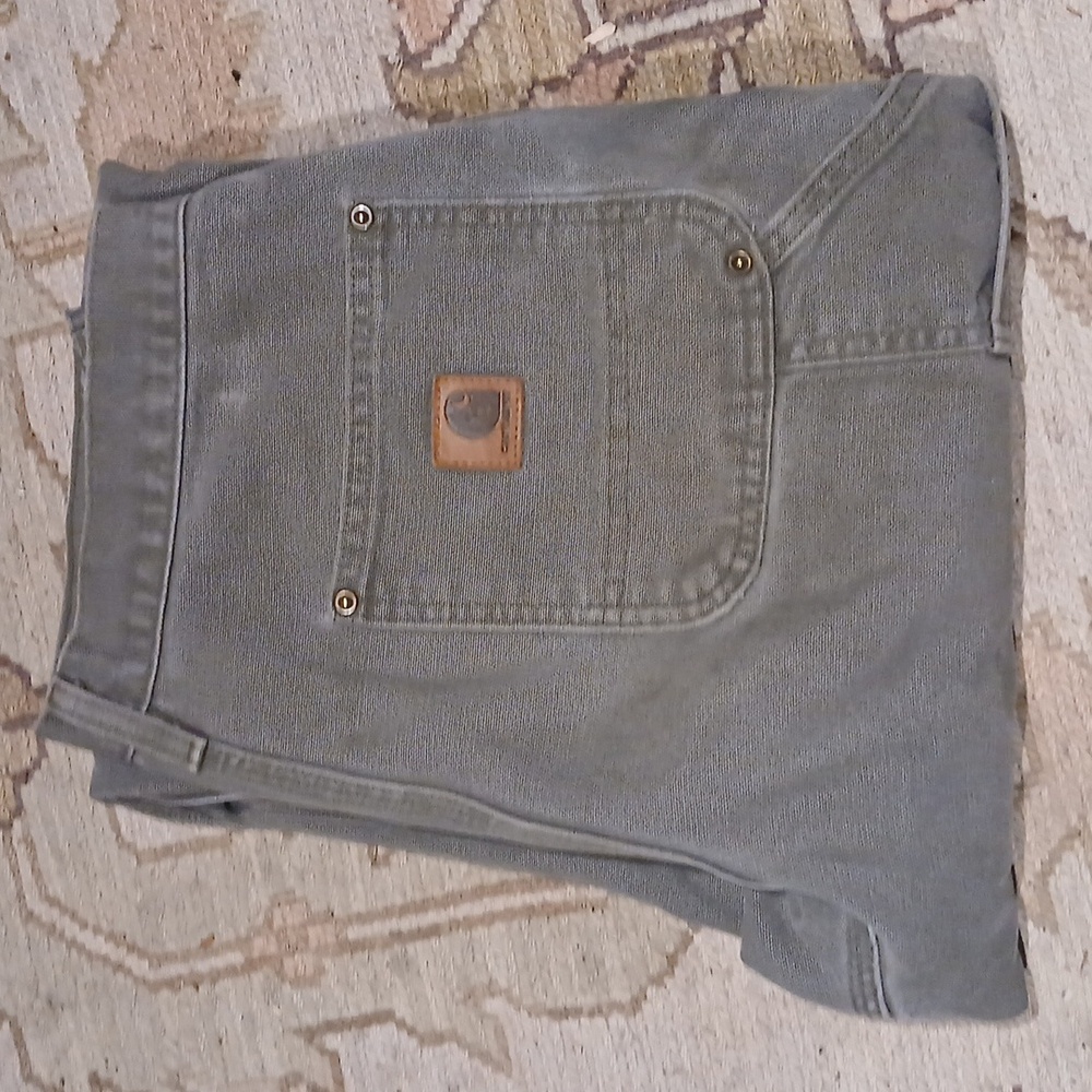 Carhartt Men's Olive Cargo Pants